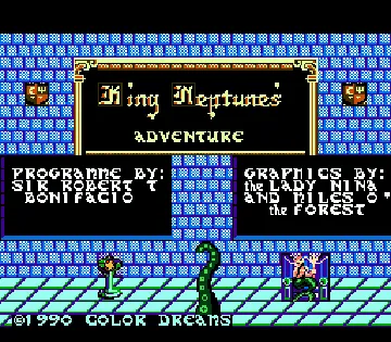 King Neptune's Adventure (USA) (Beta) (Unl) screen shot title